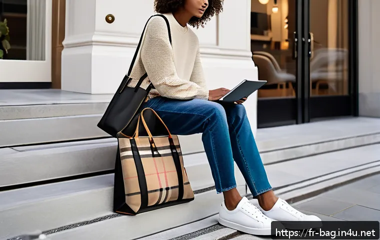 Découvrez pourquoi le sac tote en toile Burberry est l’accessoire incontournable de cette saison 3 버버리 캔버스 토트백 추천 관련 이미지 1