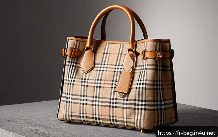 Découvrez pourquoi le sac tote en toile Burberry est l’accessoire incontournable de cette saison 4 버버리 캔버스 토트백 추천 관련 이미지 2